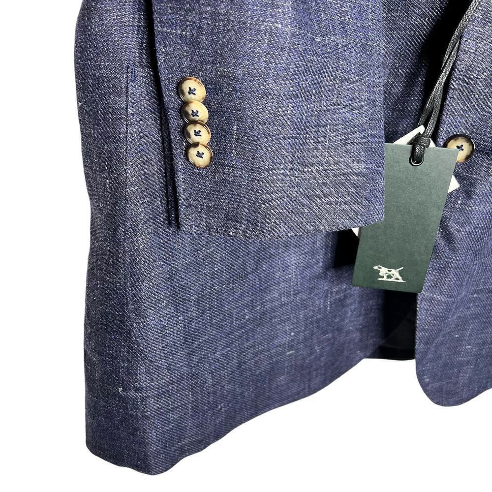 New Men’s Rodd & Gunn Cove Road Linen Blend Blazer Size S - Picture 4 of 12